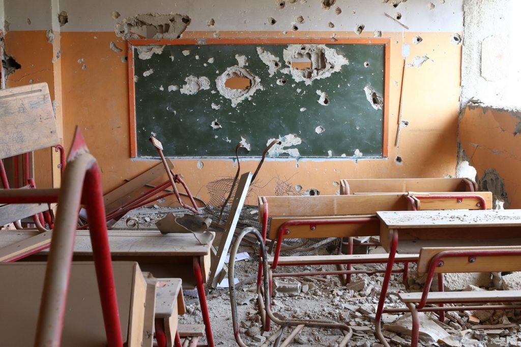 Damaged School - Rural Damascus - Hujjaira - M.Abdulaziz_BA5A997