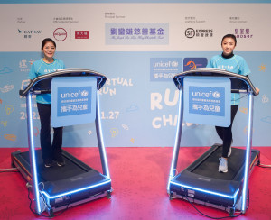 Ms. Judy Chen and Ms. Chan Hoi-wan officiating for the opening ceremony